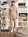 Men’s Beige Hooded Tracksuit – Hoodie & Joggers Set